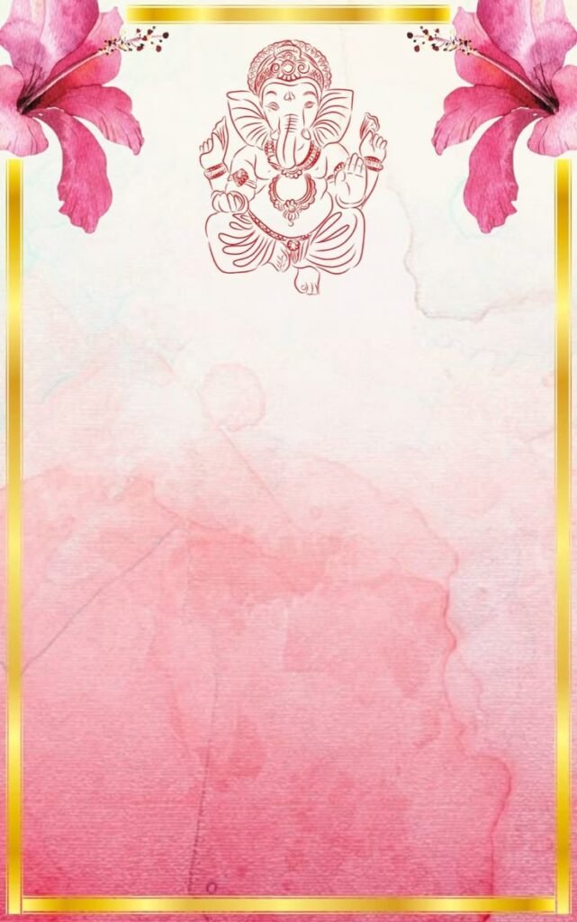 invitation message for ganesh chaturthi - template